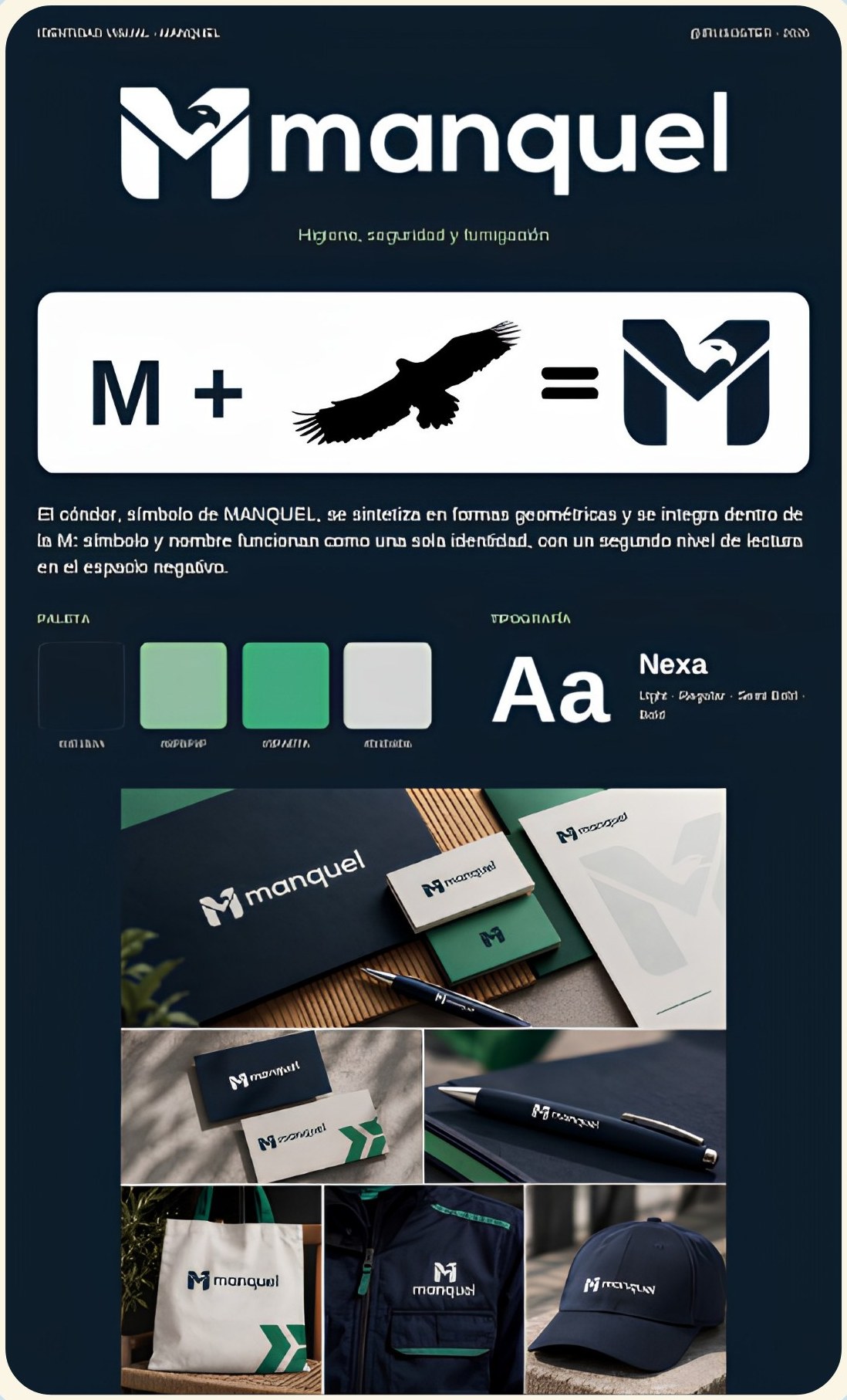 Identidad visual Manquel